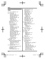 Preview for 110 page of Panasonic KX-TGM430B Operating Instructions Manual