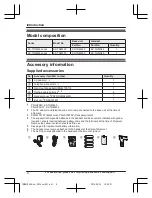 Preview for 4 page of Panasonic KX-TGM450 Operating Instructions Manual