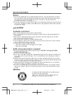 Preview for 8 page of Panasonic KX-TGM450 Operating Instructions Manual