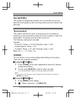 Preview for 23 page of Panasonic KX-TGM450 Operating Instructions Manual