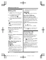 Preview for 32 page of Panasonic KX-TGM450 Operating Instructions Manual