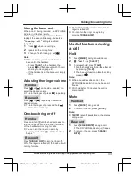 Preview for 33 page of Panasonic KX-TGM450 Operating Instructions Manual