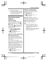 Preview for 59 page of Panasonic KX-TGM450 Operating Instructions Manual