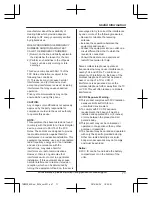 Preview for 71 page of Panasonic KX-TGM450 Operating Instructions Manual