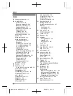 Preview for 82 page of Panasonic KX-TGM450 Operating Instructions Manual