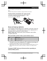 Preview for 15 page of Panasonic KX-TGM460 Operating Instructions Manual