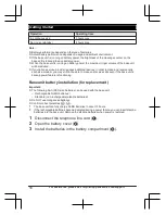 Preview for 16 page of Panasonic KX-TGM460 Operating Instructions Manual