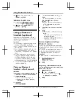 Preview for 70 page of Panasonic KX-TGM460 Operating Instructions Manual