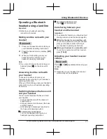 Preview for 71 page of Panasonic KX-TGM460 Operating Instructions Manual