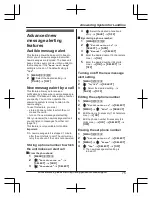 Preview for 75 page of Panasonic KX-TGM460 Operating Instructions Manual