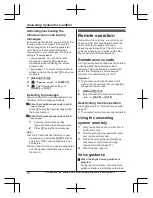 Preview for 76 page of Panasonic KX-TGM460 Operating Instructions Manual