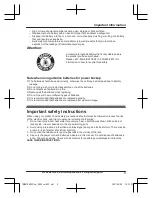 Preview for 9 page of Panasonic KX-TGM470C Operating Instructions Manual