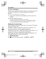 Preview for 30 page of Panasonic KX-TGM470C Operating Instructions Manual