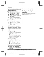 Предварительный просмотр 40 страницы Panasonic KX-TGM470C Operating Instructions Manual