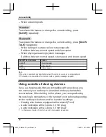 Предварительный просмотр 28 страницы Panasonic KX-TGMA44AZ Operating Instructions Manual