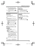 Предварительный просмотр 33 страницы Panasonic KX-TGMA44AZ Operating Instructions Manual