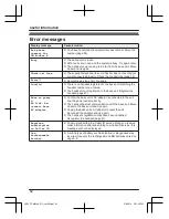 Предварительный просмотр 62 страницы Panasonic KX-TGMA44AZ Operating Instructions Manual