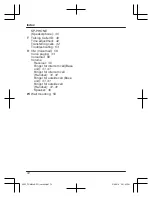 Предварительный просмотр 72 страницы Panasonic KX-TGMA44AZ Operating Instructions Manual