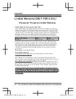 Предварительный просмотр 26 страницы Panasonic KX-TGMA45 Installation Manual