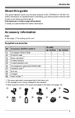 Preview for 3 page of Panasonic KX-TGP500 B61 Quick Manual