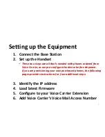 Preview for 2 page of Panasonic KX-TGP500 Set Up And Usage Instructions