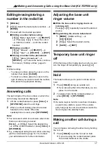 Предварительный просмотр 17 страницы Panasonic KX-TGP550 T04 User Manual