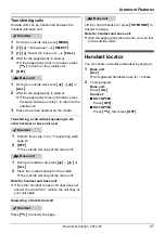 Предварительный просмотр 47 страницы Panasonic KX-TGP550 T04 User Manual