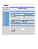 Preview for 8 page of Panasonic KX-TGP550 Configuration Manual