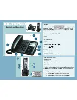 Preview for 1 page of Panasonic KX-TGP550 Controls And Features