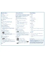 Preview for 2 page of Panasonic KX-TGP550 Controls And Features