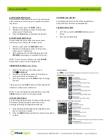 Panasonic KX-TGP60 Quick Reference Manual preview