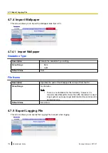 Preview for 174 page of Panasonic KX-TGP600 Administrator'S Manual