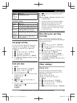 Предварительный просмотр 11 страницы Panasonic KX-TGW420 Operating Instructions Manual