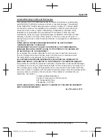 Preview for 43 page of Panasonic KX-TGW420 Operating Instructions Manual