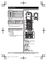 Preview for 8 page of Panasonic KX-TGWA41 Operating Instructions Manual