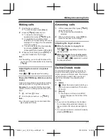 Preview for 11 page of Panasonic KX-TGWA41 Operating Instructions Manual