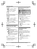 Preview for 22 page of Panasonic KX-TGWA41 Operating Instructions Manual