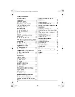 Предварительный просмотр 2 страницы Panasonic KX-TH111C Operating Instructions Manual