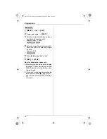 Предварительный просмотр 18 страницы Panasonic KX-TH111C Operating Instructions Manual