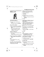 Предварительный просмотр 19 страницы Panasonic KX-TH111C Operating Instructions Manual