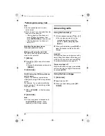 Предварительный просмотр 20 страницы Panasonic KX-TH111C Operating Instructions Manual