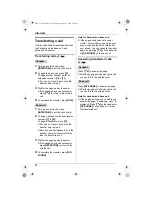 Предварительный просмотр 34 страницы Panasonic KX-TH111C Operating Instructions Manual