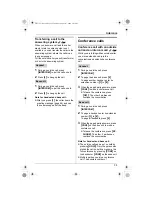 Предварительный просмотр 35 страницы Panasonic KX-TH111C Operating Instructions Manual