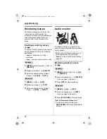 Предварительный просмотр 38 страницы Panasonic KX-TH111C Operating Instructions Manual