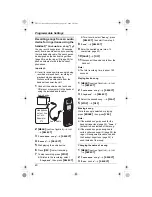 Предварительный просмотр 40 страницы Panasonic KX-TH111C Operating Instructions Manual