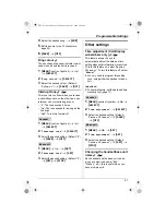 Предварительный просмотр 41 страницы Panasonic KX-TH111C Operating Instructions Manual