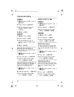 Предварительный просмотр 42 страницы Panasonic KX-TH111C Operating Instructions Manual