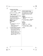 Предварительный просмотр 44 страницы Panasonic KX-TH111C Operating Instructions Manual