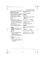 Предварительный просмотр 45 страницы Panasonic KX-TH111C Operating Instructions Manual