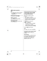 Предварительный просмотр 48 страницы Panasonic KX-TH111C Operating Instructions Manual